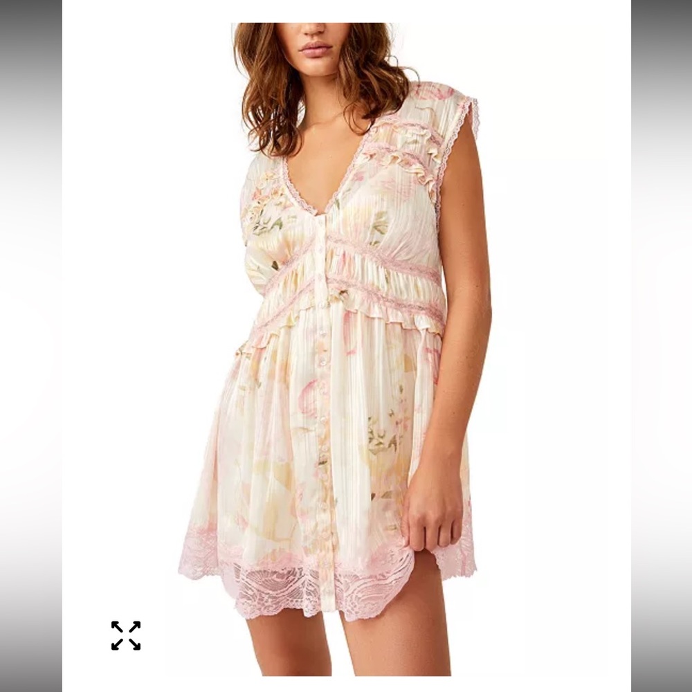 Free people spring fling mini dress